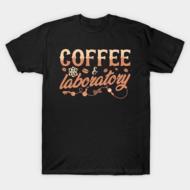 Lab Tech Chemist Coffee & Laboratory Technician T-Shirt by T-Shirt.CONCEPTS